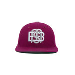 Hood Hat Hood Hat Muni Interlock Cap (Oxblood)