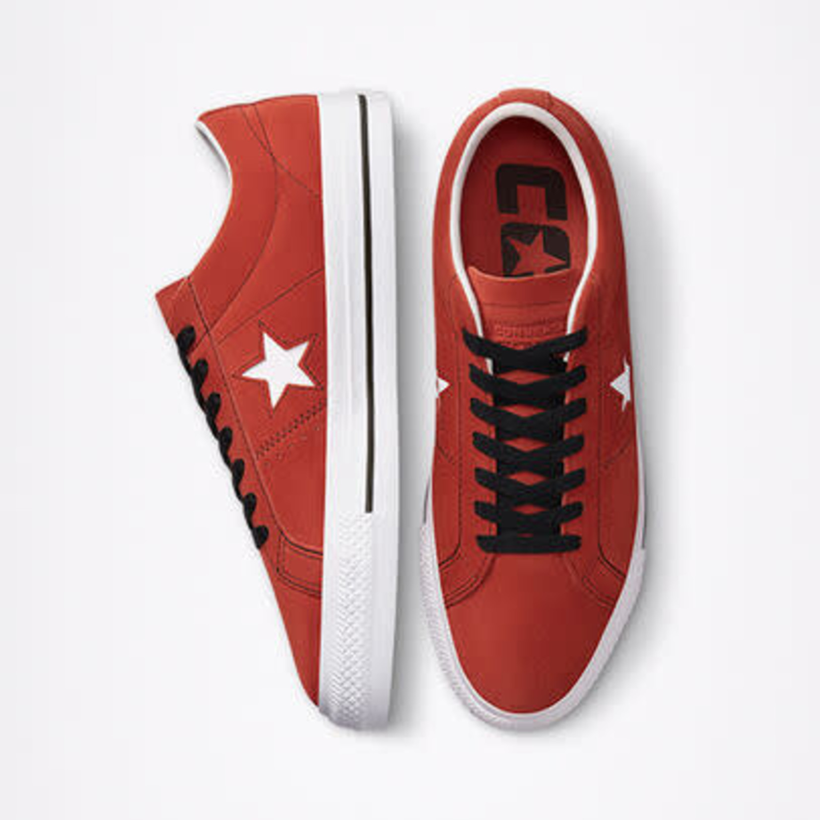 Converse Cons CONS One Star Pro Suede (Fire Opal/Black/White)