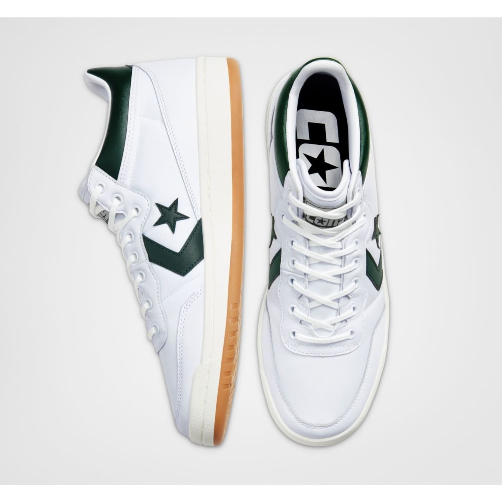 Converse Cons Converse CONS Fastbreak Pro Mid (White/Deep Emerald/Gum)