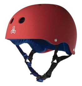 Triple Eight Triple Eight Sweatsaver Helmet Red Rubber/Blue
