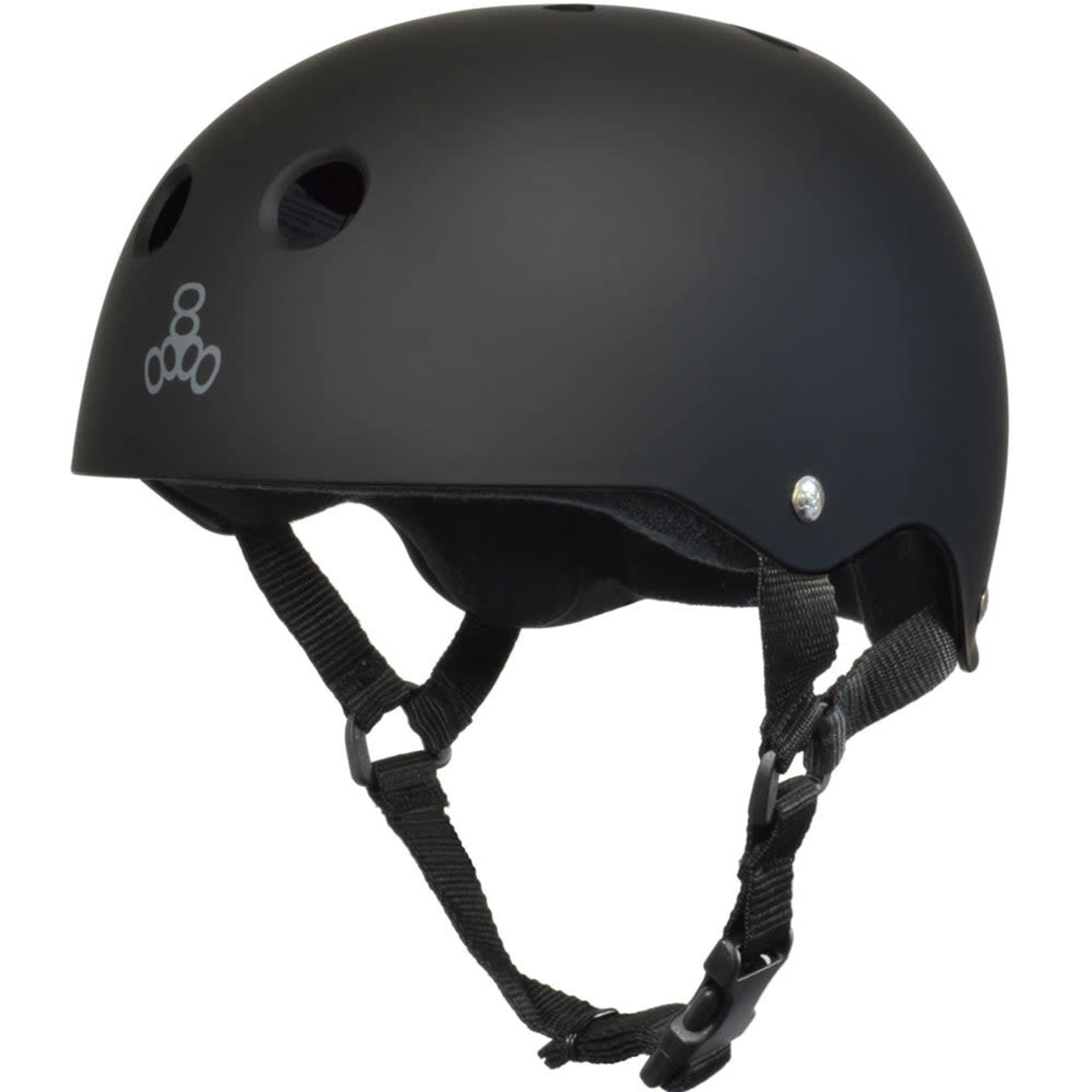 Triple Eight Triple Eight Sweatsaver Helmet Black Rubber/Black