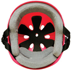 Triple Eight Triple Eight Sweatsaver Helmet Black Rubber Red