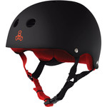 Triple Eight Triple Eight Sweatsaver Helmet Black Rubber Red