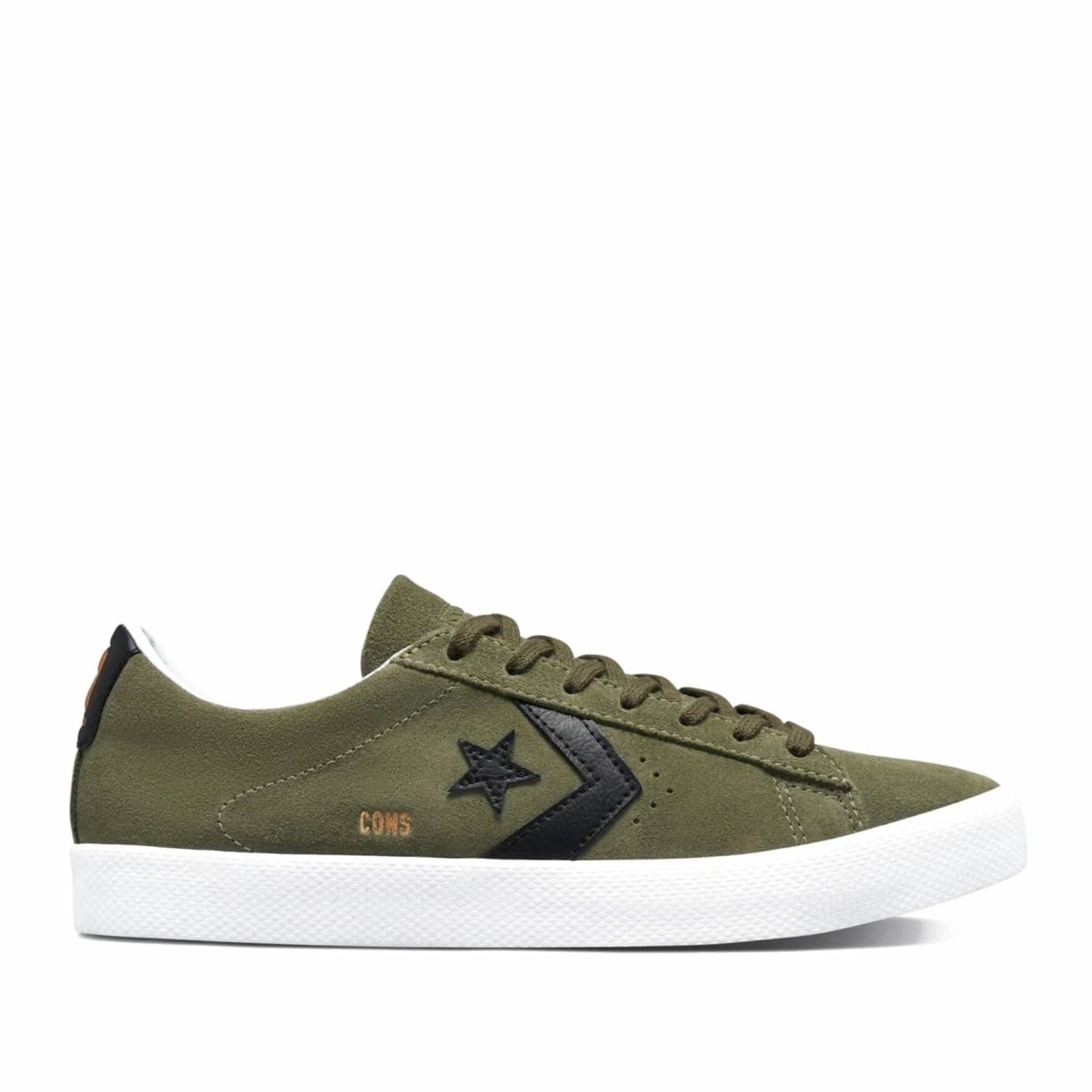 CONS Pro Leather Pro OX (Utility Green/Black/White) - Post Modern