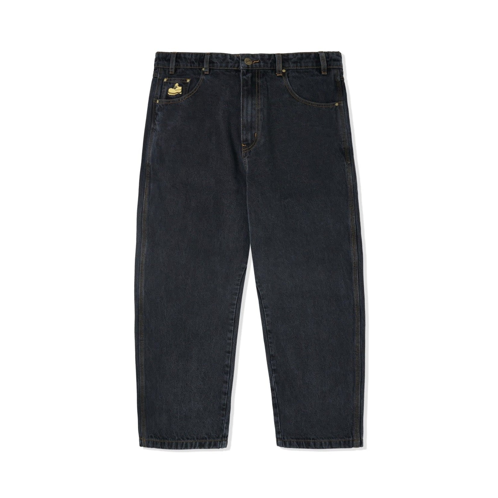 Butter Goods Butter Timbo Denim Pants, Washed Black