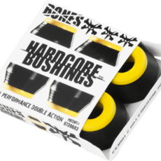 Bones Bones Hardcore 4PC Medium Black/Yellow Bushing Kit