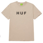 HUF Worldwide HUF Essentials OG Logo Tee - Sand