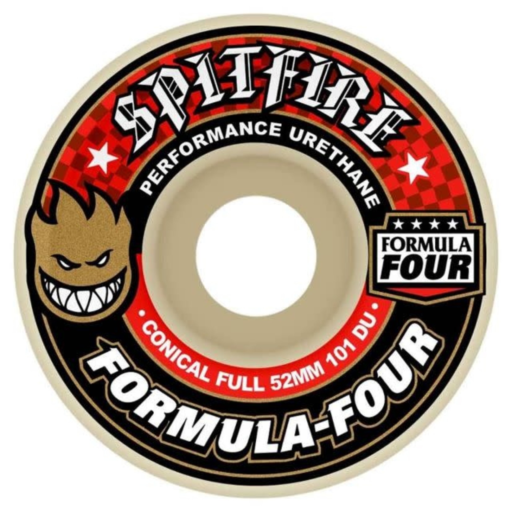 Spitfire Wheels Spitfire Formula Four 101 Conical Full Wheels 58mm