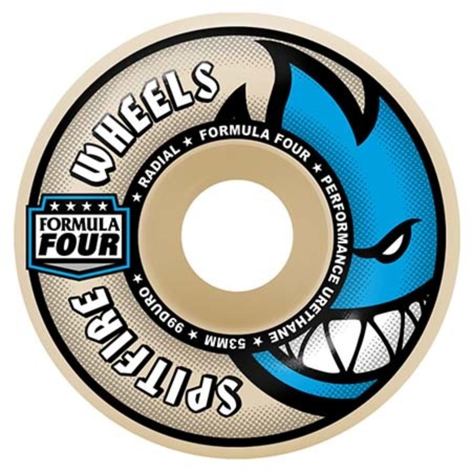 Spitfire Spitfire Formula Four 99 Radial Wheels 52mm