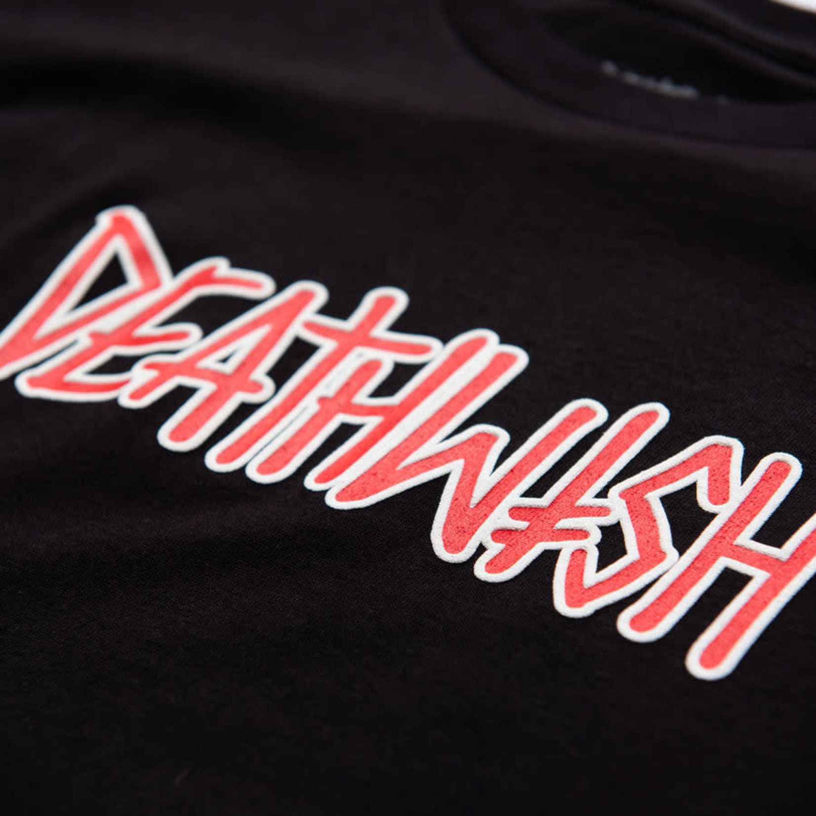 Deathwish Skateboards Deathwish Outline Tee Black/Red