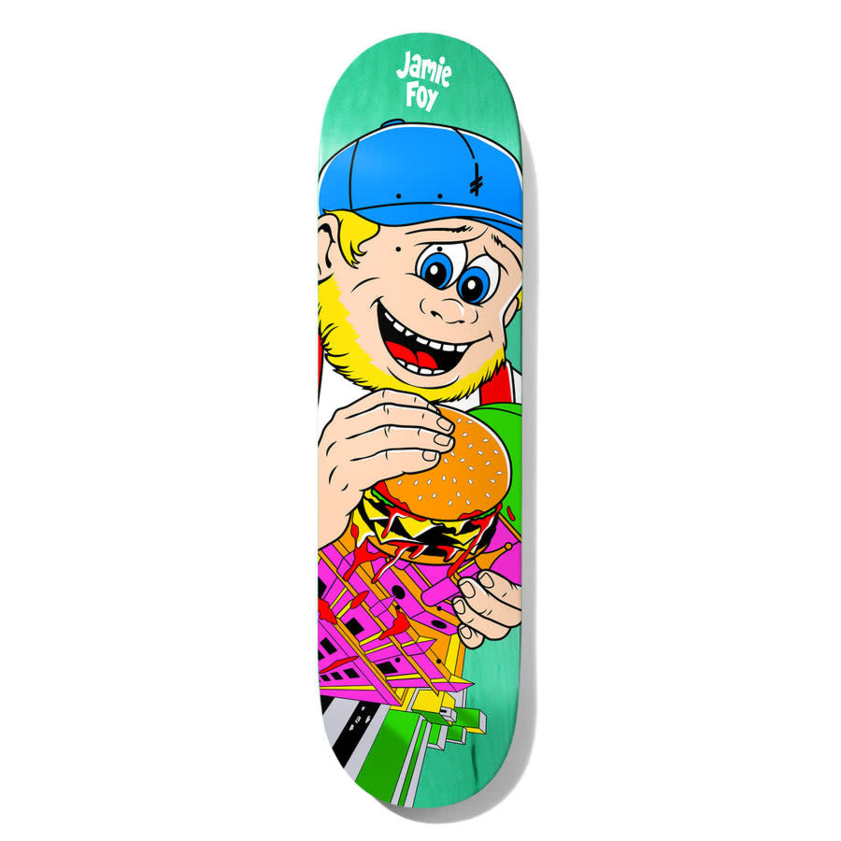 Deathwish Skateboards Deathwish Foy King Foy Deck 8.0”