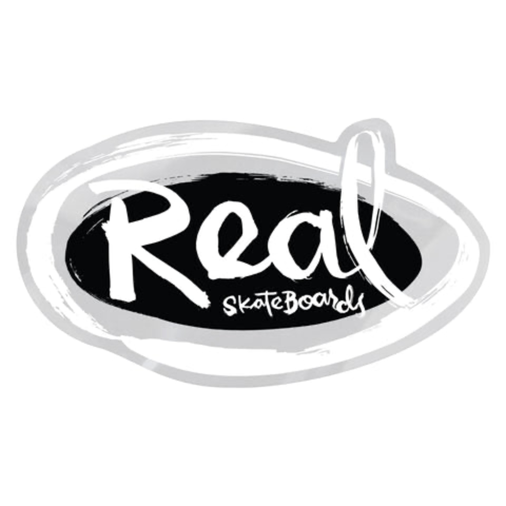 Real Real Oval By Natas Sticker Medium