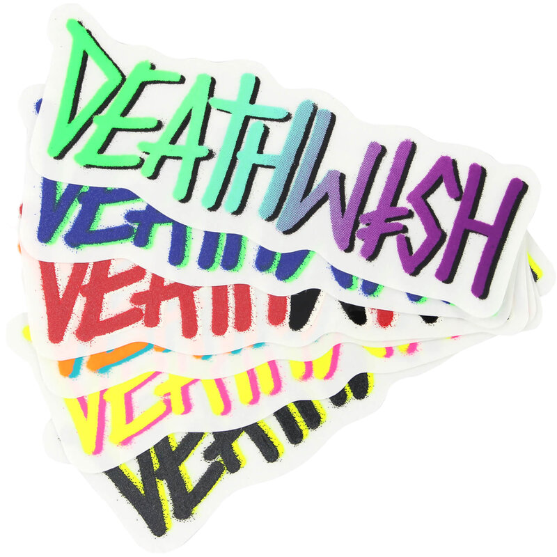 Deathwish Deathwish Deathspray Logo Stickers (Assorted)