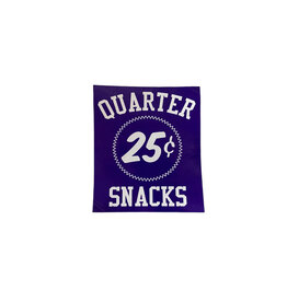 Quartersnacks Quartersnacks Logo Sticker