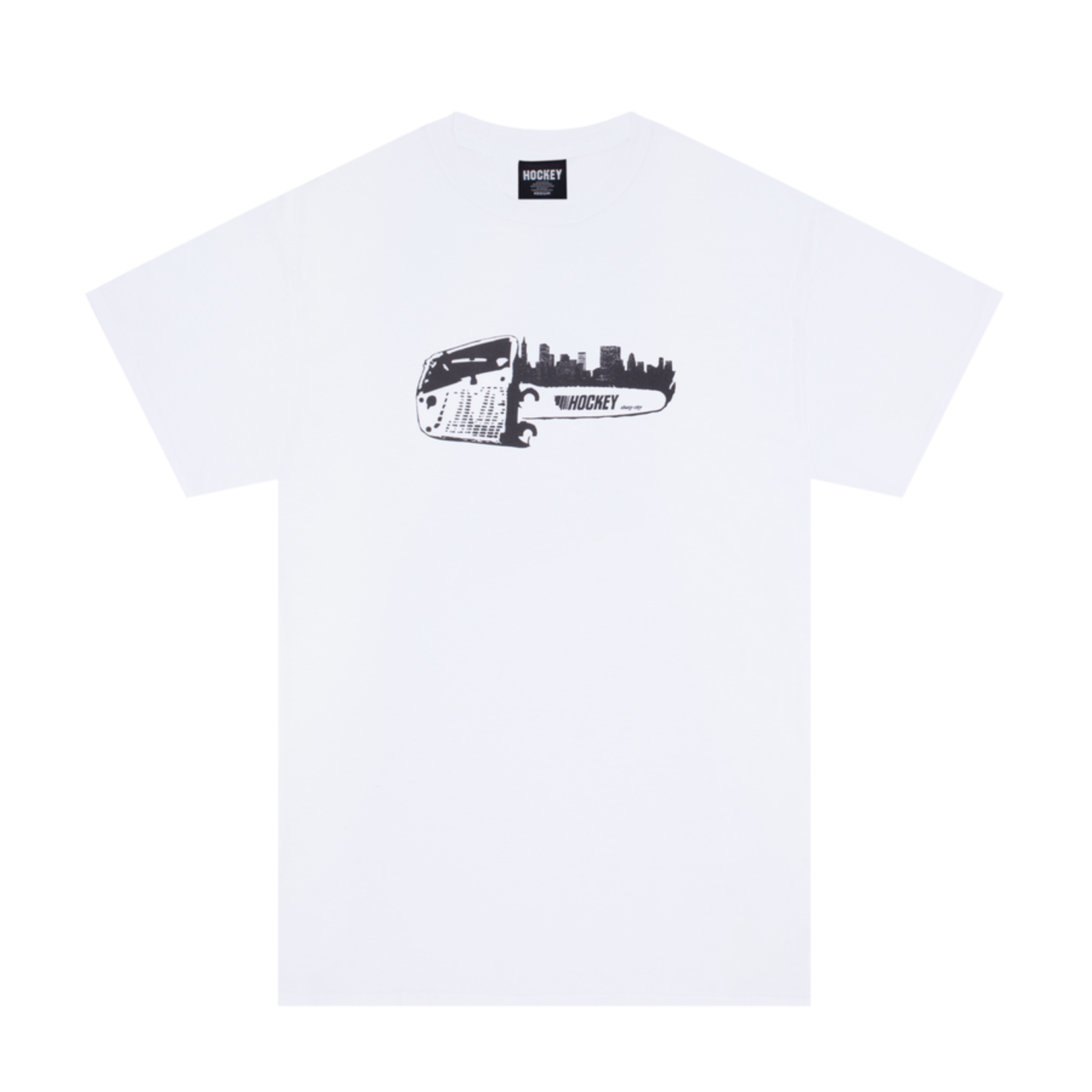 Hockey Hockey Sharp City Tee White