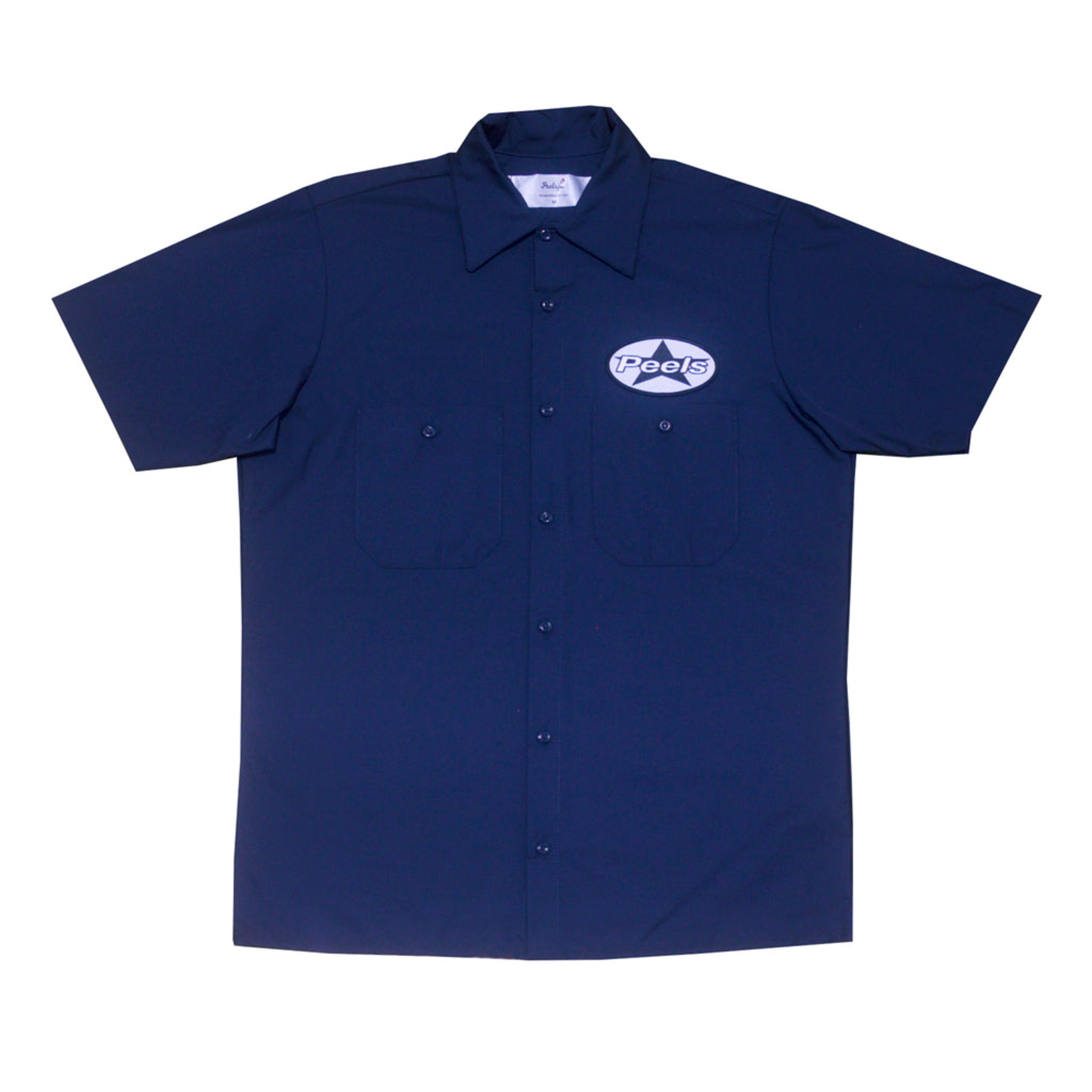 Peels NYC Peels Navy Work Shirt W/Star Patch