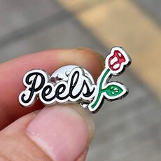 Peels NYC Peels NYC Rose Pin
