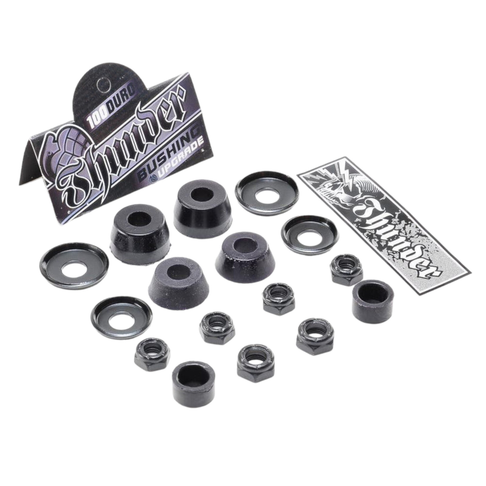 Thunder Trucks Thunder 100du Rebuild Bushing Kit (Black)