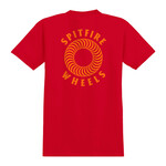 Spitfire Wheels Spitfire Hollow Classic Pocket Tee Red/Orange