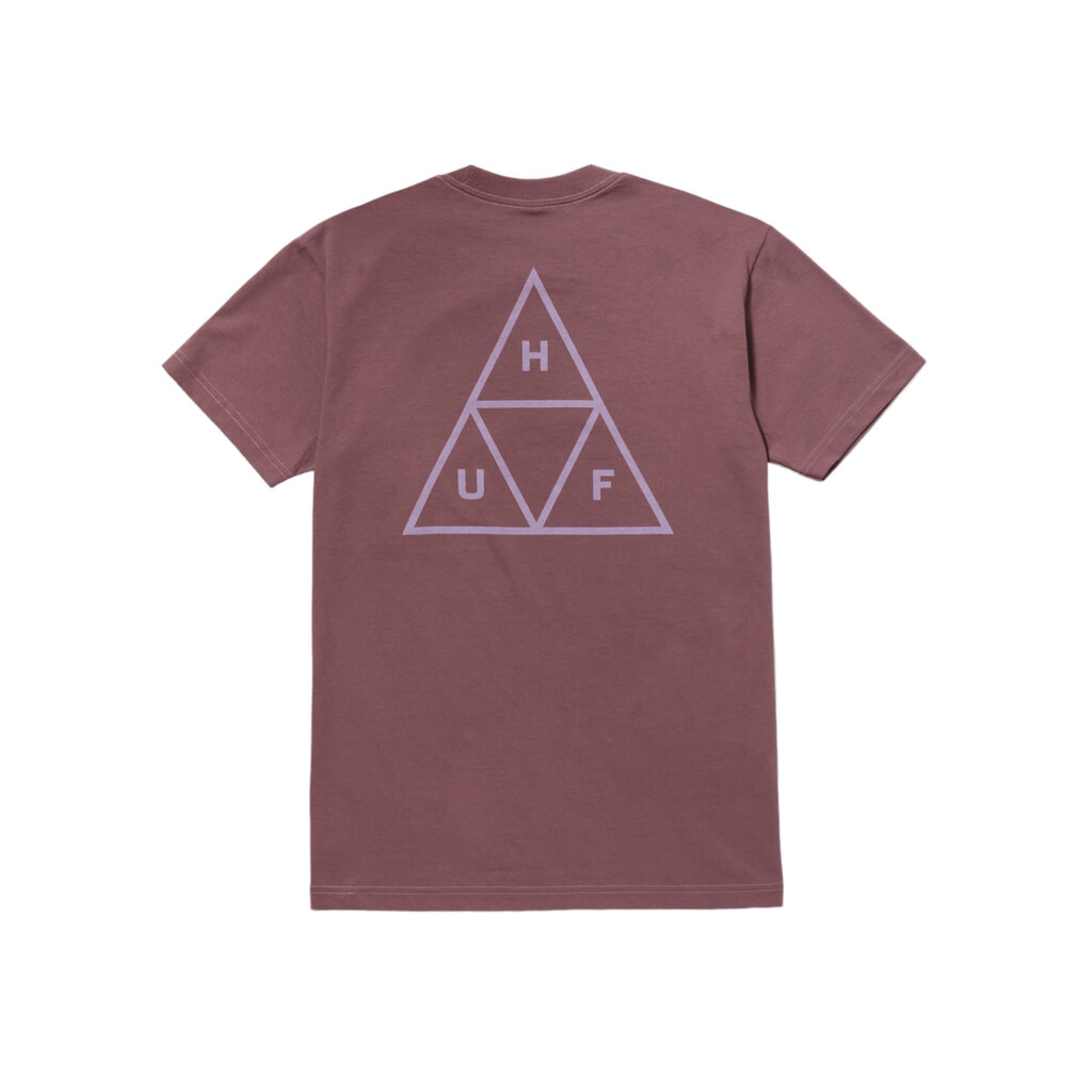 HUF Worldwide HUF Set Triple Triangle Tee Mauve