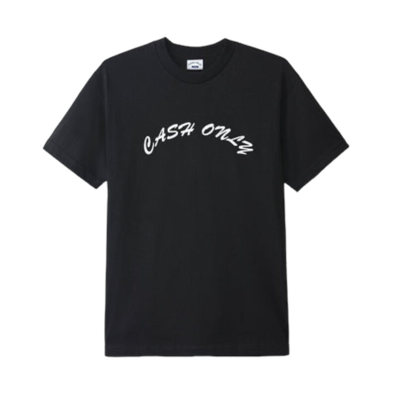 CASH ONLY Cash Only Logo Tee Black
