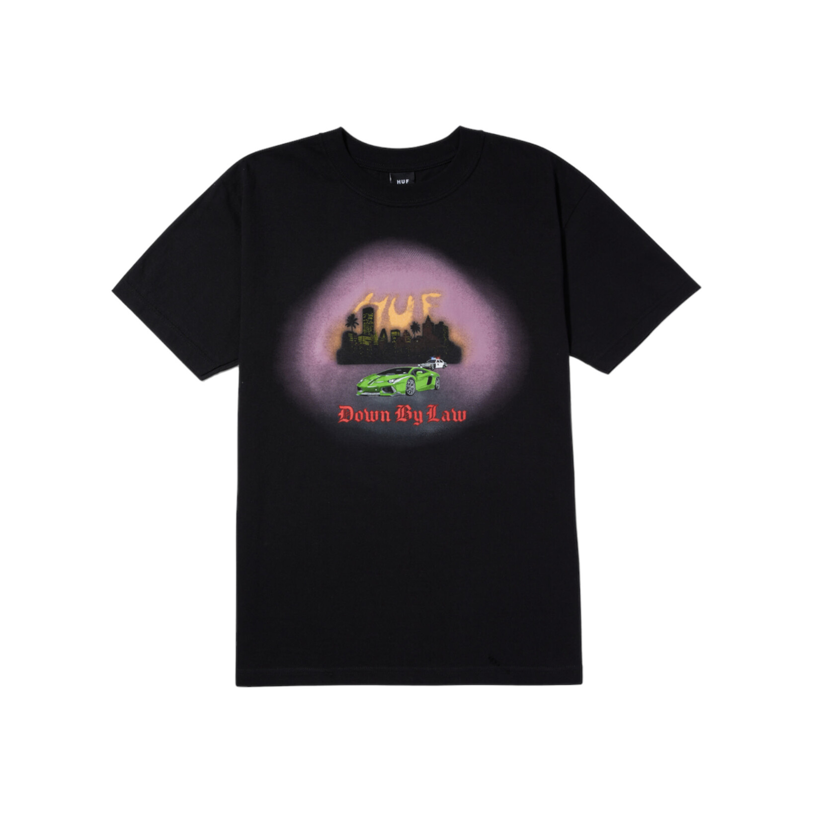 HUF Worldwide HUF Down By Law Tee Black