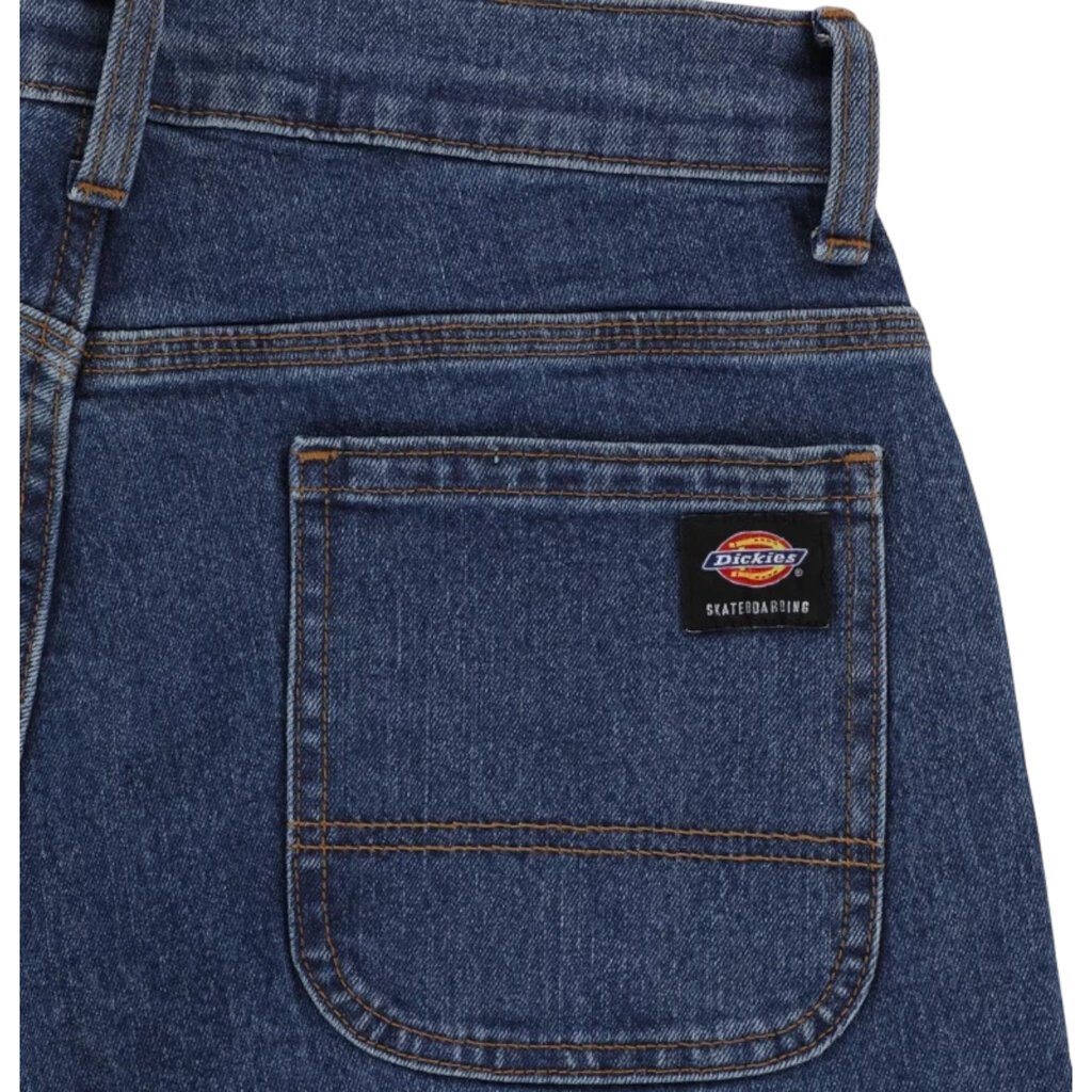 Dickies Dickies Skate Wingville Loose Fit Denim Pants Stonewashed Vintage Blue