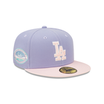 New Era Cap New Era 59Fifty 50th Anniversary LA Dodgers Fitted Cap Lavender