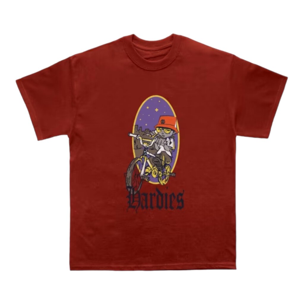 Hardies Hardies Hardware Night Schemer Tee Red