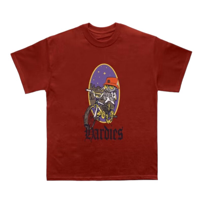 Hardies Hardies Hardware Night Schemer Tee Red