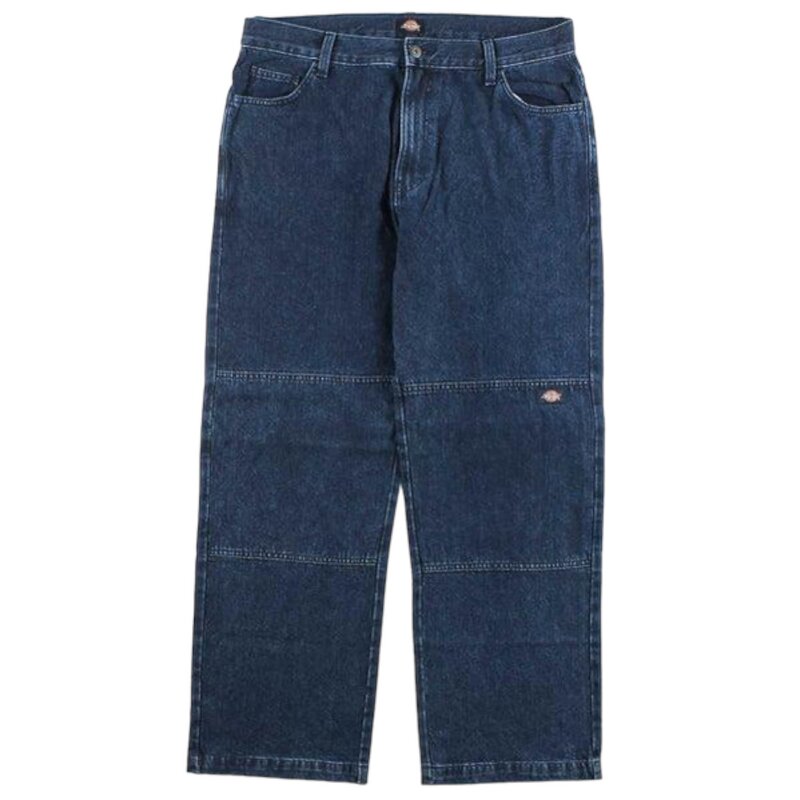Dickies Dickies Skateboarding Loose Fit Double Knee Denim Pants Stonewashed Indigo