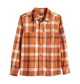 Dickies Dickies Nimmons Plaid L/S Shirt Bombay Brown