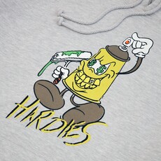 Hardies Hardies Hardware Paid2Spray Hoodie Grey