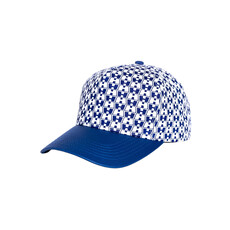 Hardies Hardies Double H Leather Brim Trucker Royal Blue