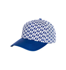 Hardies Hardies Double H Leather Brim Trucker Royal Blue