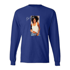 Post Modern Post Modern “Whitney Before Bobby” L/S Tee Deep Royal