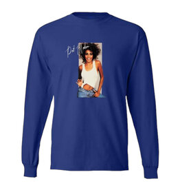 Post Modern Post Modern “Whitney Before Bobby” L/S Tee Deep Royal