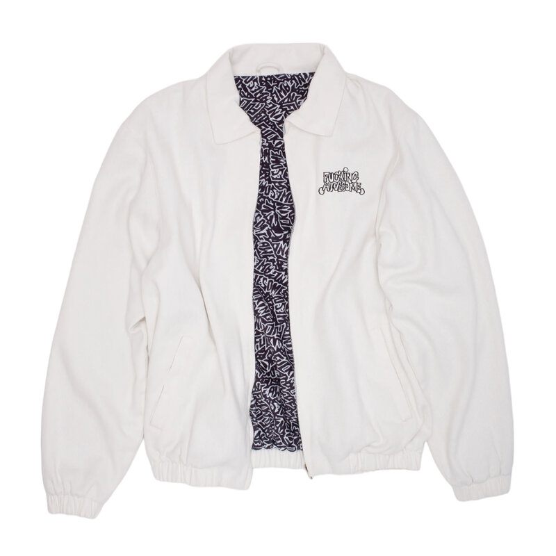Fucking Awesome FA Harrington Jacket White