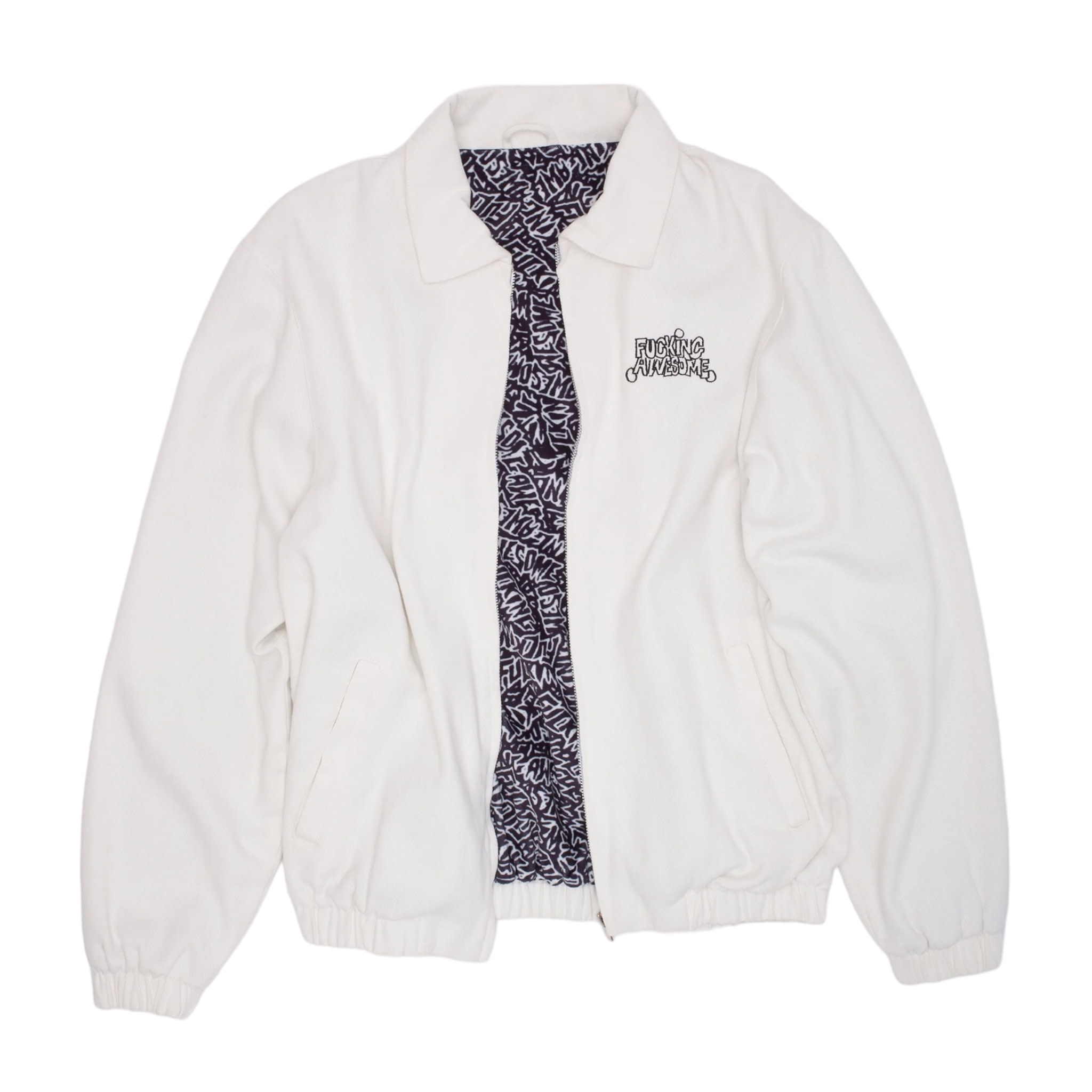 FA Harrington Jacket White - Post Modern Skate Shop
