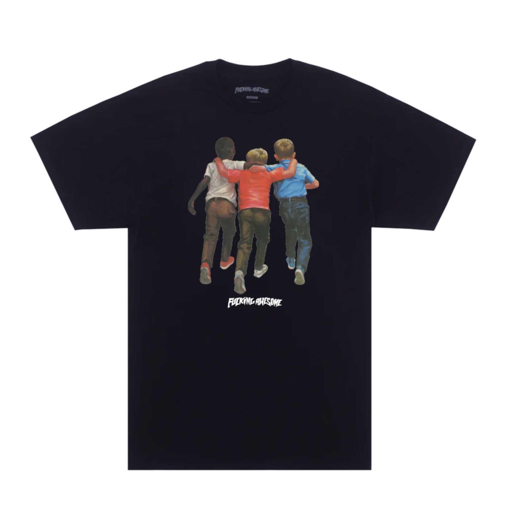 Fucking Awesome F/A Skateboards Kids Are Alright Tee Black