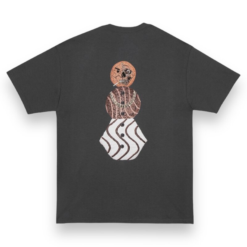 Quartersnacks Quartersnacks Halloween Snackman Tee Charcoal