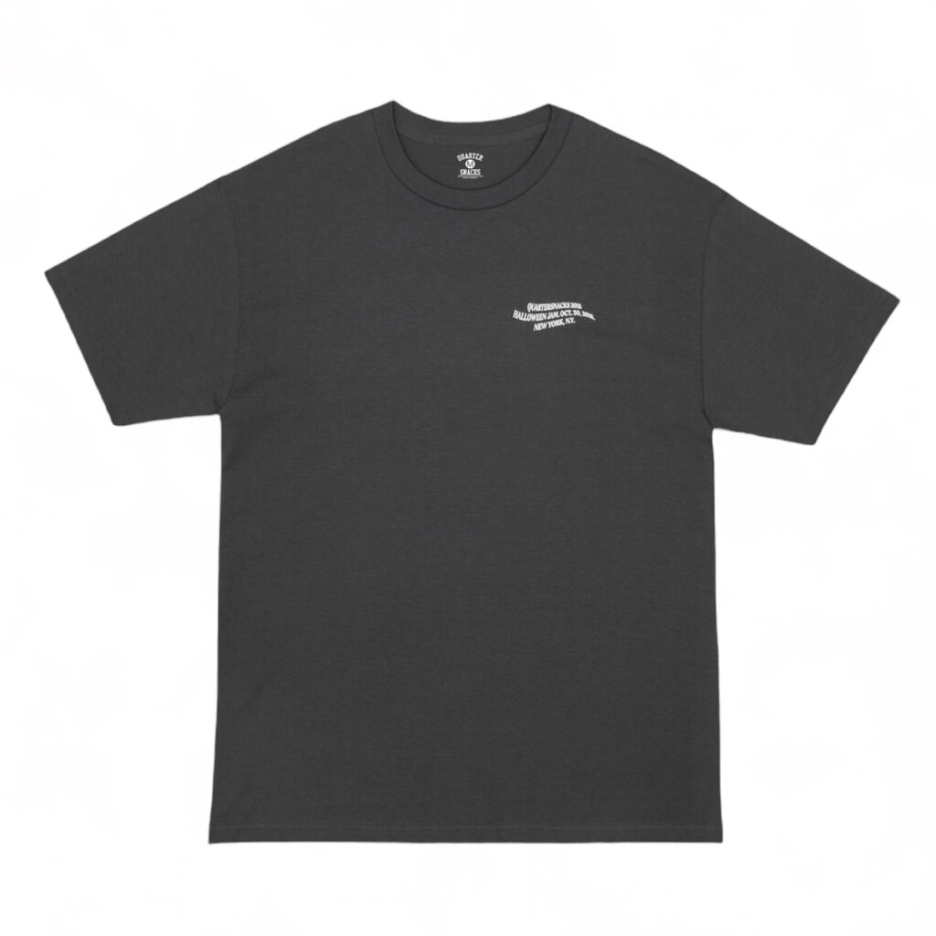 Quartersnacks Quartersnacks Halloween Snackman Tee Charcoal