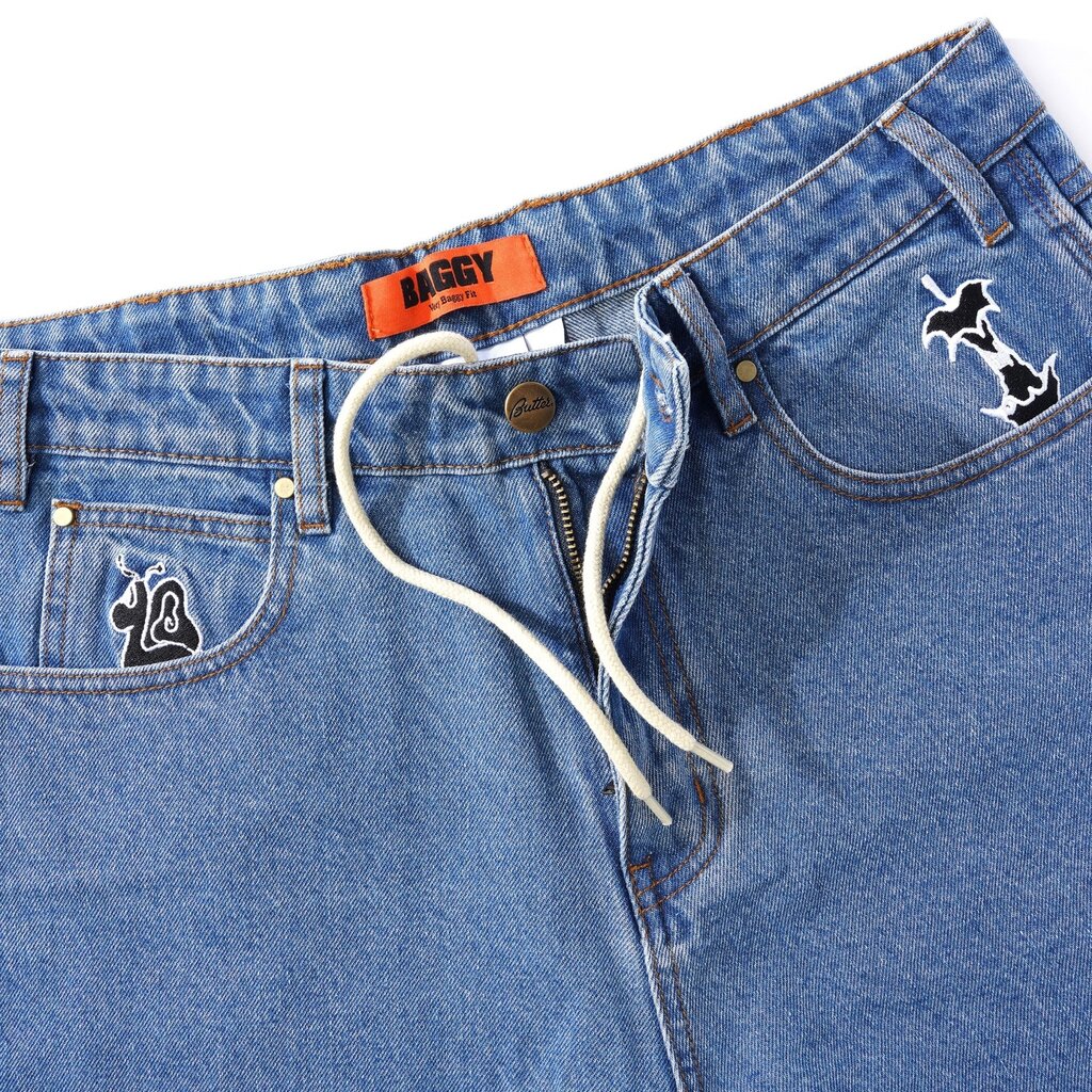 Butter Goods Butter Goods Critter Denim Jeans Washed Indigo