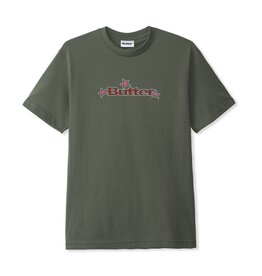 Butter Goods Butter Goods Star Logo Tee Army