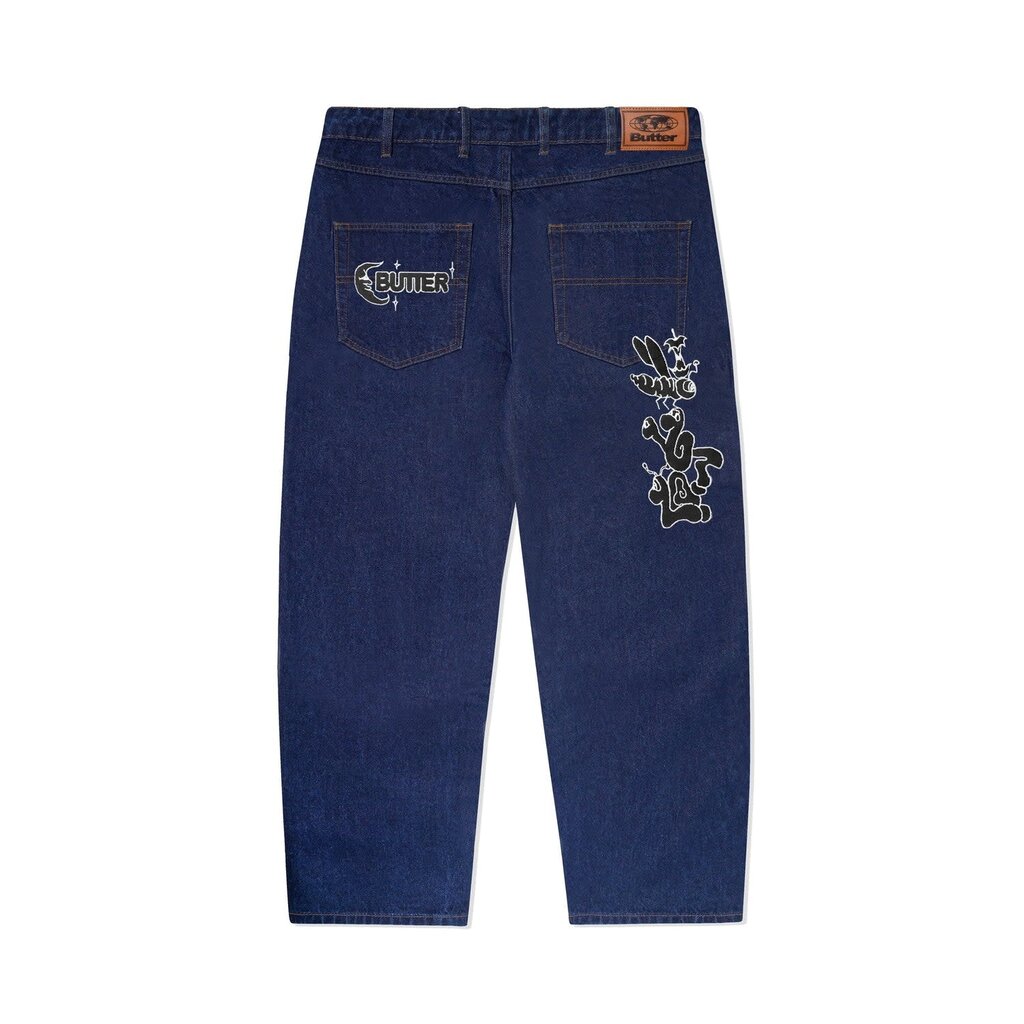 Butter Goods Butter Goods Critter Denim Jeans Dark Indigo