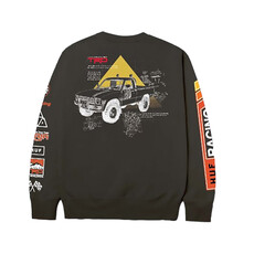 HUF Worldwide HUF X Toyota Concept Crewneck Fleece Black