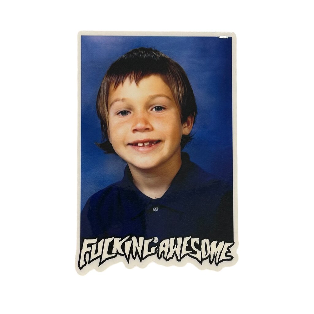 Fucking Awesome FA Elijah Berle Class Photo Sticker