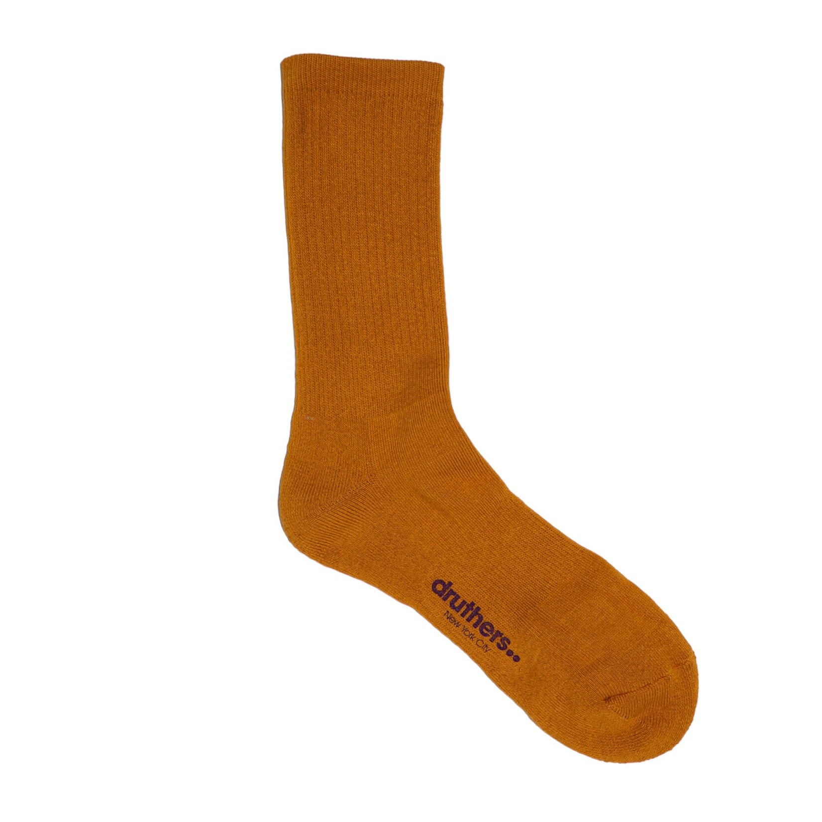 Druthers NYC Druthers Organic Cotton Everyday Crew Sock Camel