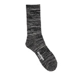 Druthers NYC Druthers Organic Cotton Melange Everyday Crew Sock Charcoal