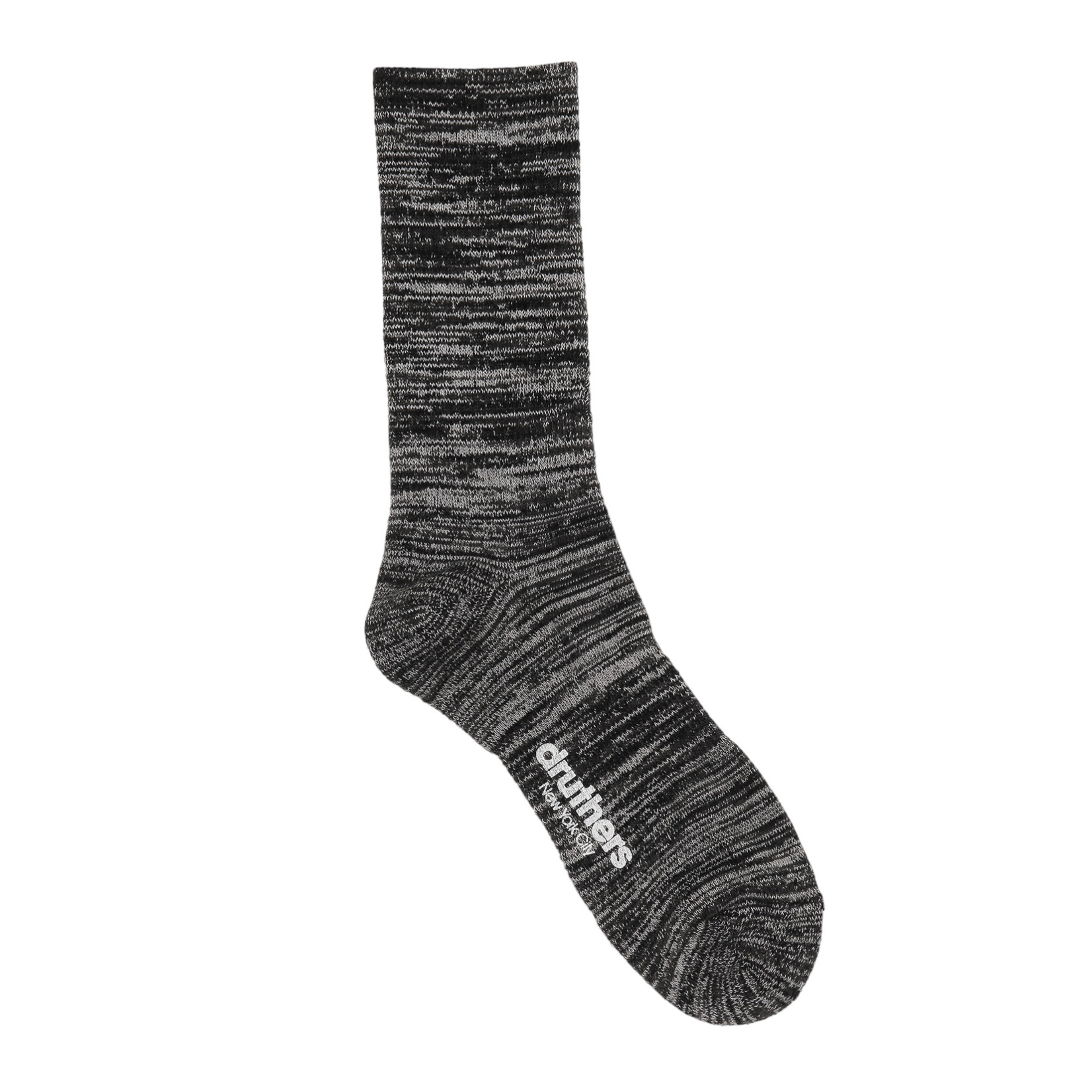 Druthers NYC Druthers Organic Cotton Melange Everyday Crew Sock Charcoal